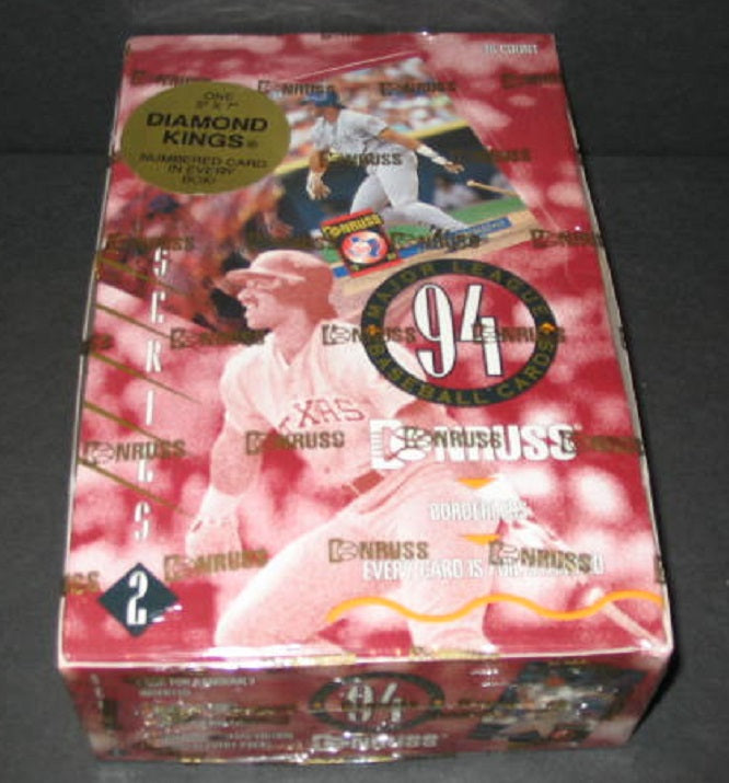 1994 Donruss Baseball Series 2 Box (36/13)