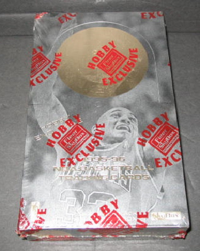 1995/96 Fleer Skybox E-XL Basketball Box (Hobby)