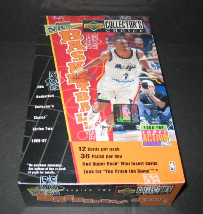 1996/97 Upper Deck Collector's Choice Basketball Series 2 Box (Hobby) (36/12)