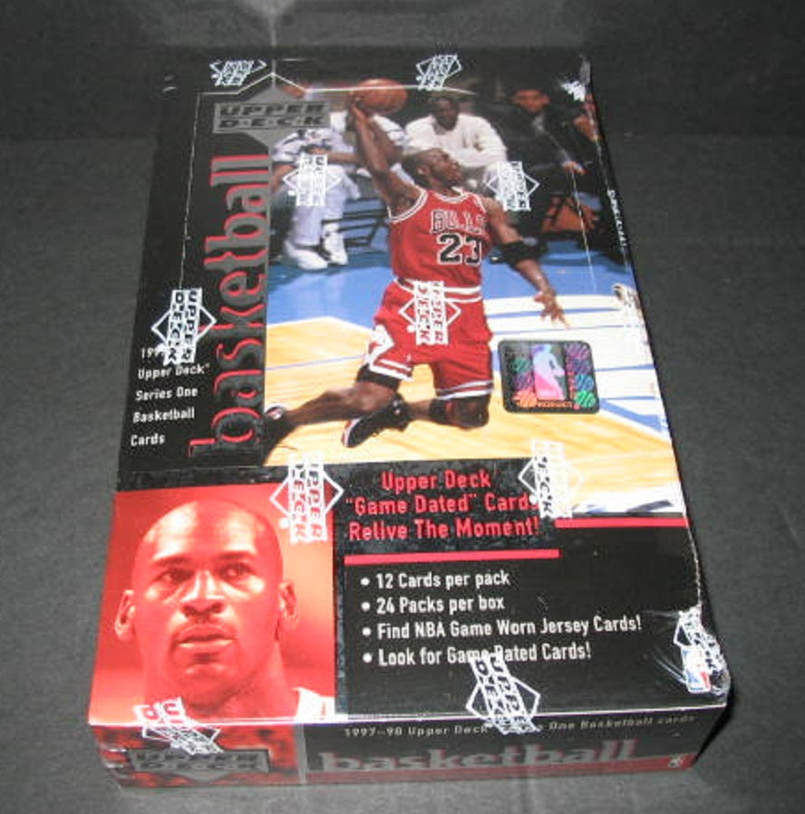 1997/98 Upper Deck Basketball Series 1 Box (Hobby) (24/12)
