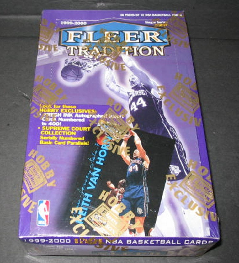 1999/00 Fleer Tradition Basketball Box (Hobby) (36/10)
