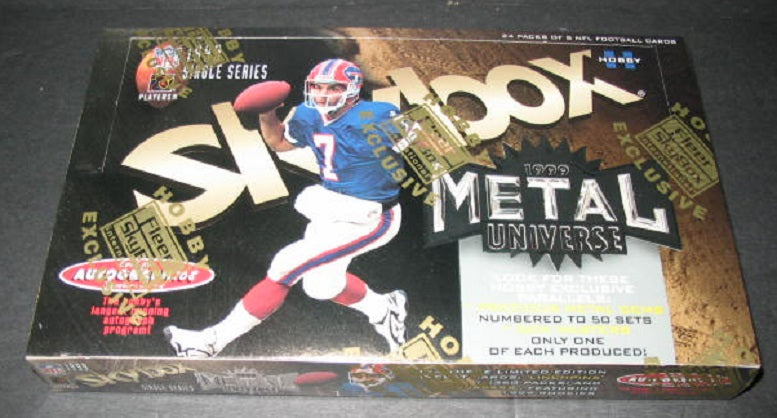 1999 Skybox Metal Universe Football Box (Hobby) (24/8)