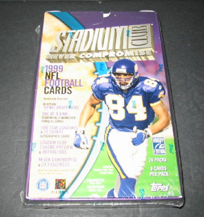 1999 Topps Stadium Club Football Box (Hobby) (24/6)