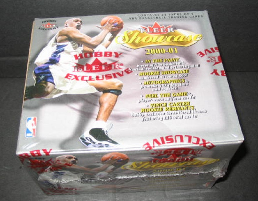 2000/01 Fleer Showcase Basketball Box (Hobby)