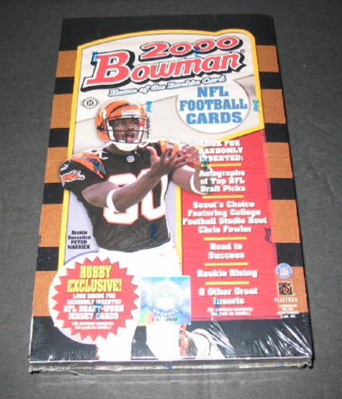2000 Bowman Football Box (Hobby) (24/10)