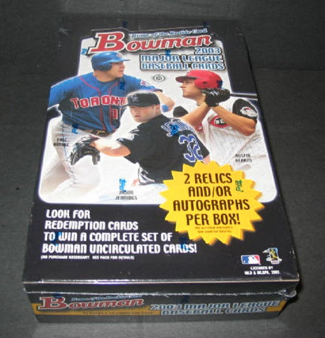 2003 Bowman Baseball Box (Hobby)