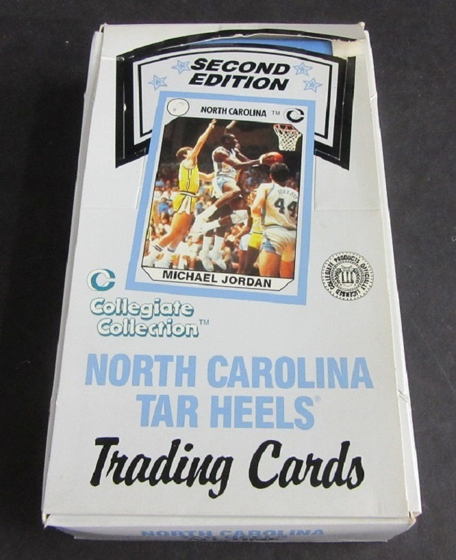 1990 Collegiate North Carolina Second Edition Basketball Box