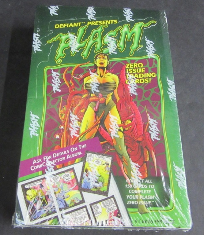 1993 River Group Plasm Zero Issue Trading Cards Box