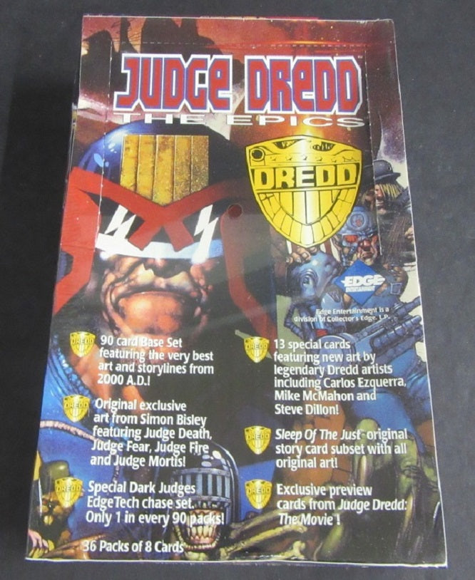 1995 Collector's Edge Judge Dredd The Epics Box