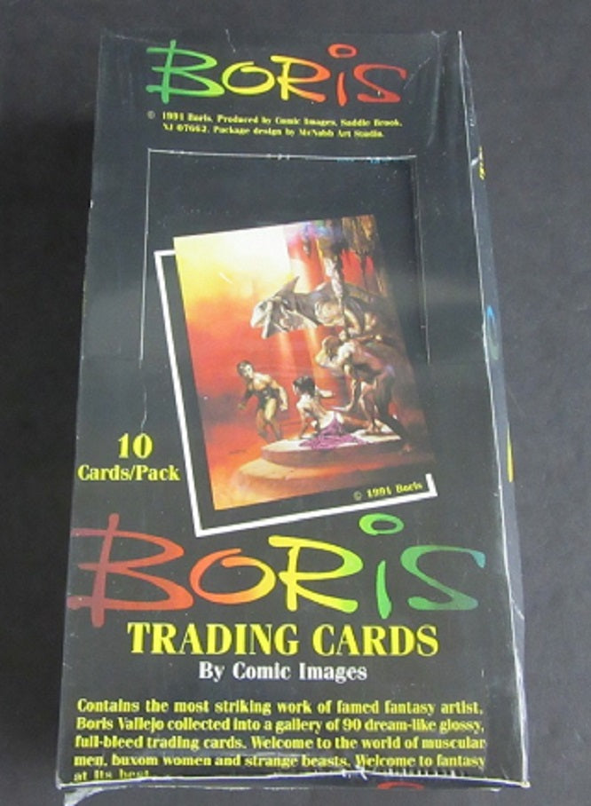 1991 Comic Images Boris Trading Cards