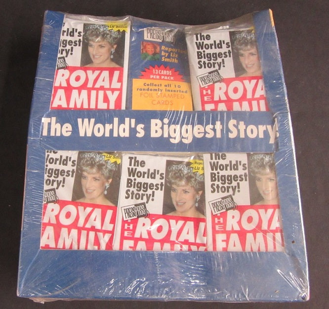 1993 Press Pass The Royal Family Trading Cards Box (50/13)