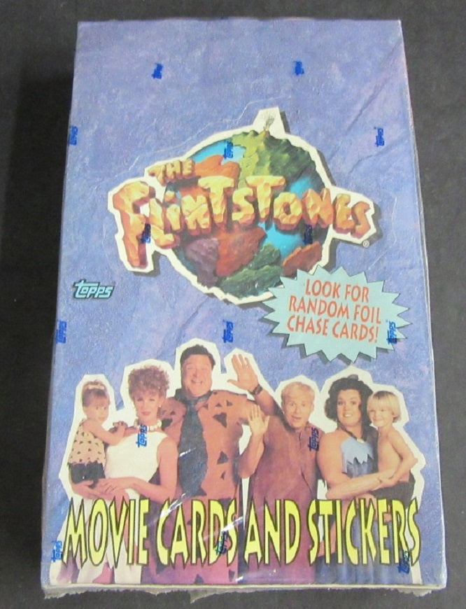 1993 Topps The Flintstones Movie Cards & Stickers Box