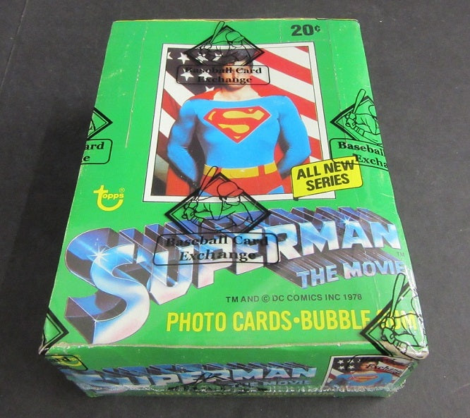 1978 Topps Superman The Movie Unopened Series 2 Wax Box (BBCE)