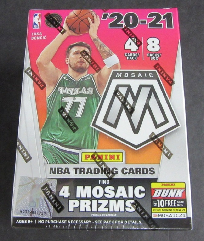 2020/21 Panini Mosaic Basketball Blaster Box (8/4)