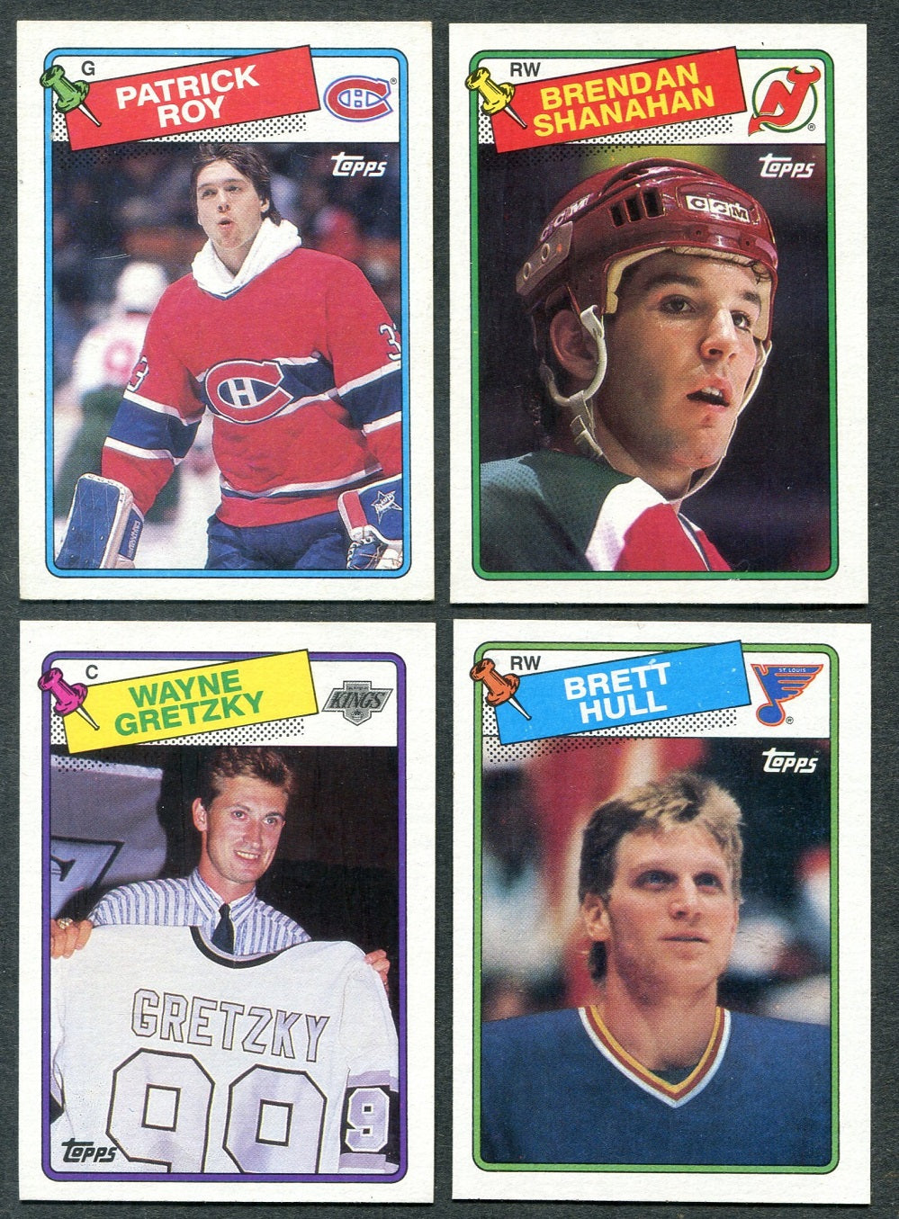 1988/89 Topps Hockey Complete Set NM NM/MT (198) (24-333)