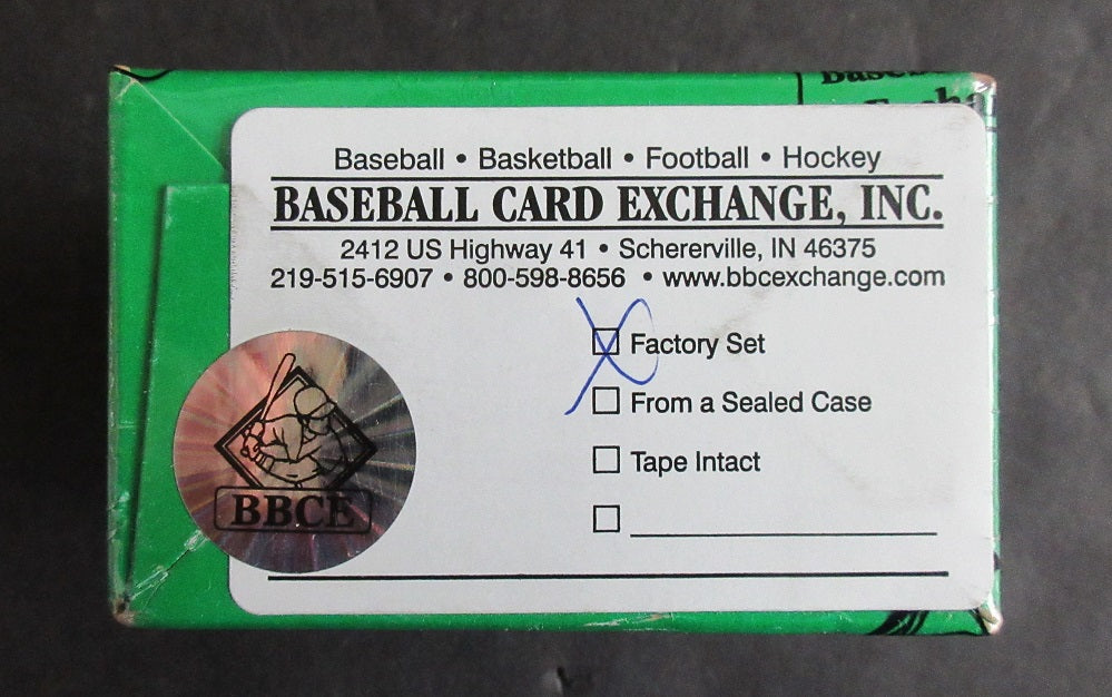 1989 Score Football Supplemental Factory Set (BBCE)