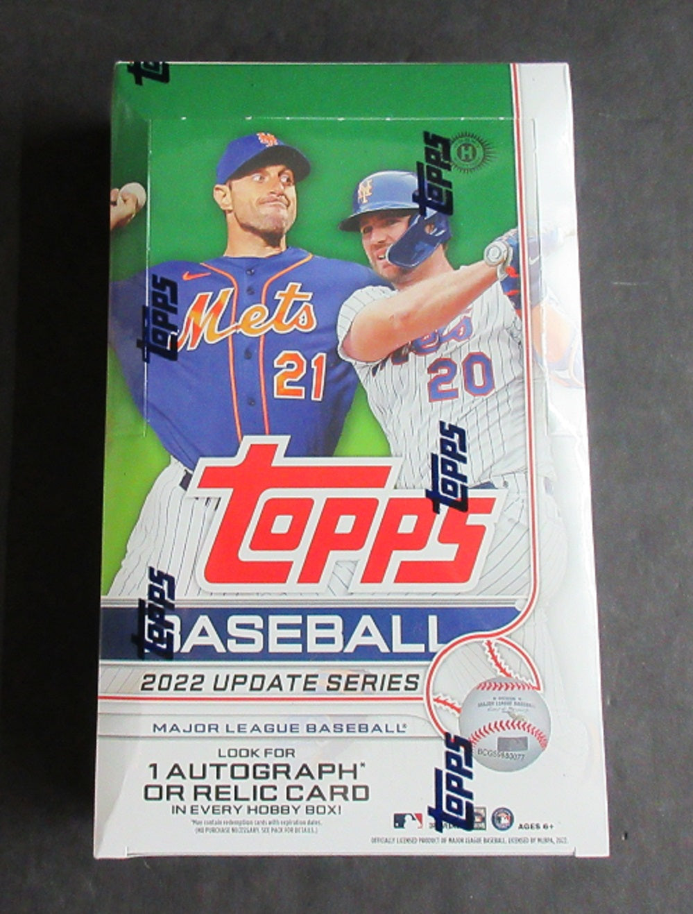 2022 Topps Baseball Updates Relic Box