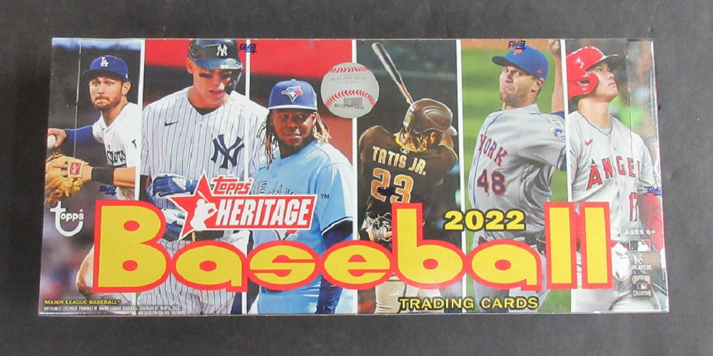 2022 Topps Heritage Baseball Box (Hobby) (24/9)