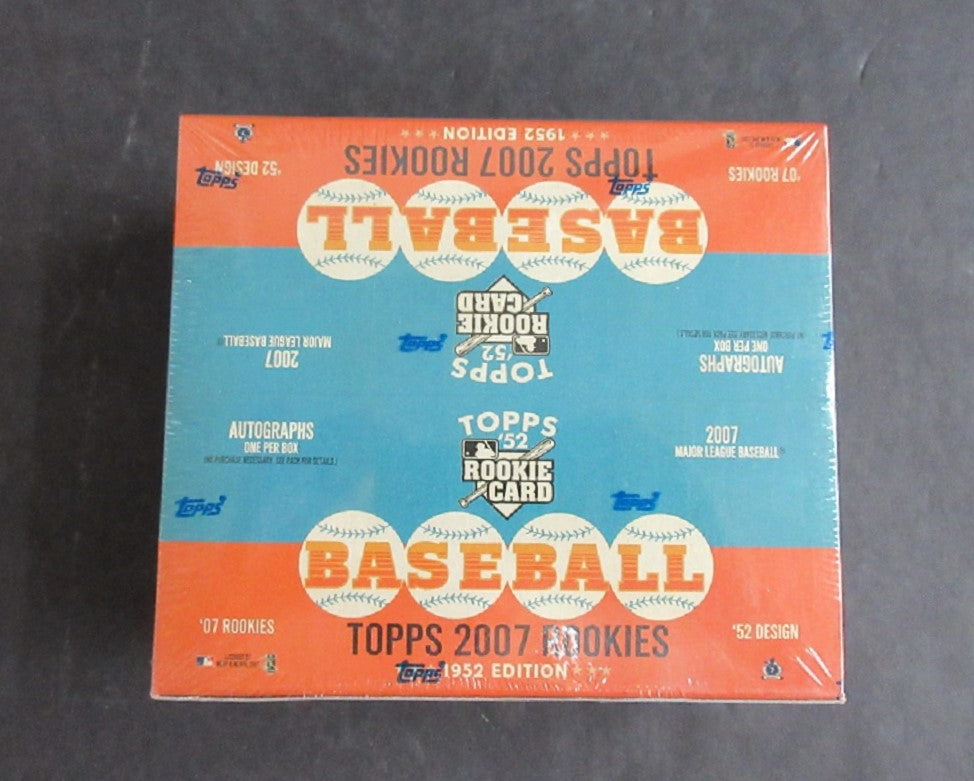 2007 TOPPS Baseball Complete Factory Sealed Set