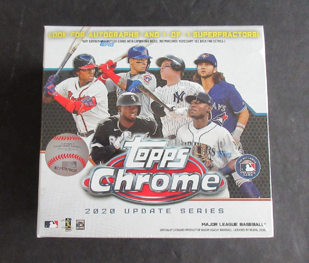 2020 Topps Chrome Baseball Update Series Mega Box (7/4)
