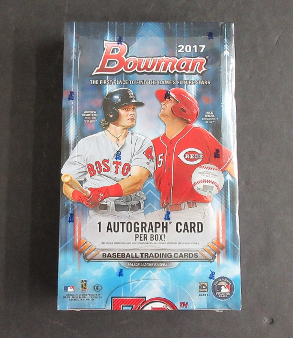 2017 Bowman Baseball Box (Hobby) (24/10)