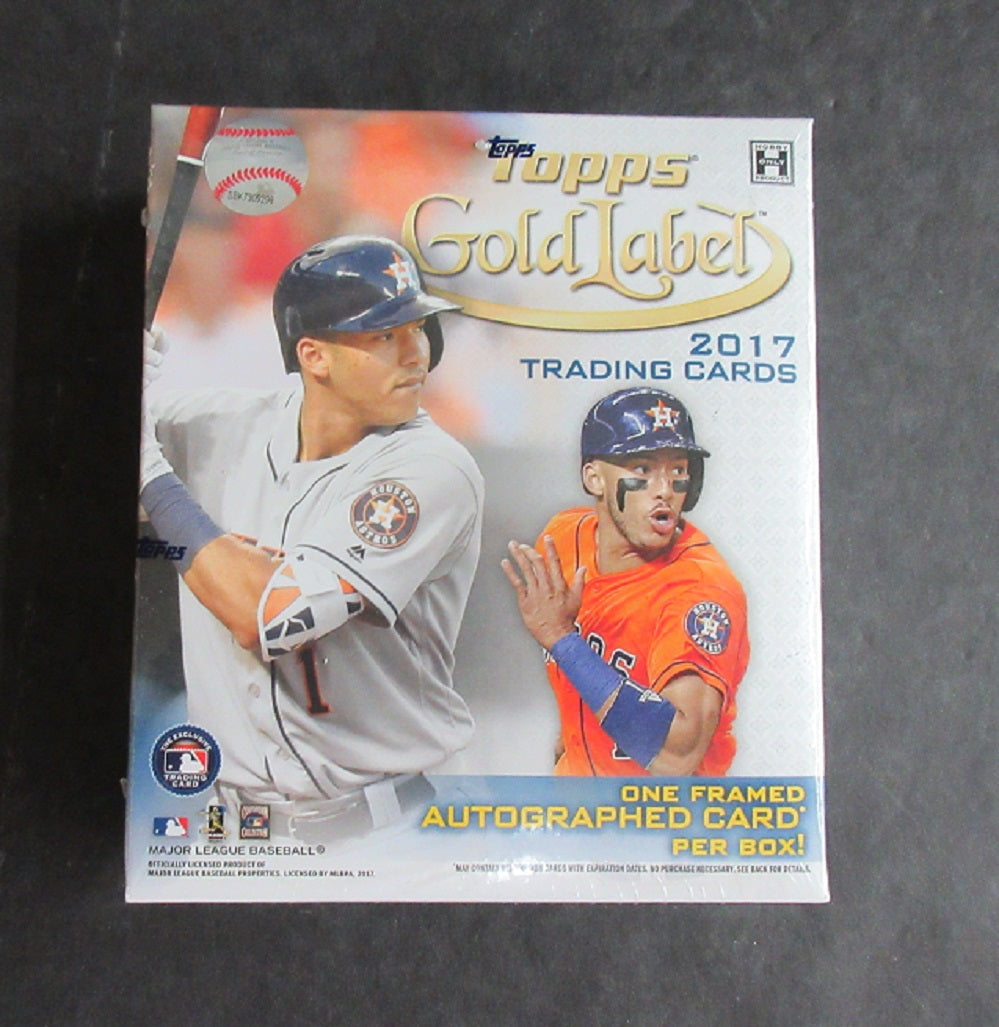2017 Topps Gold Label Baseball Box (Hobby) (7/5) – Baseball Card Exchange