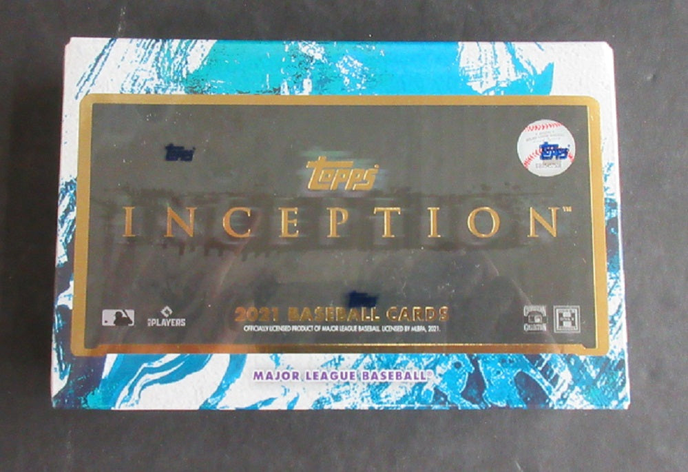 2021 Topps Inception Baseball Box (Hobby) (7 Cards)