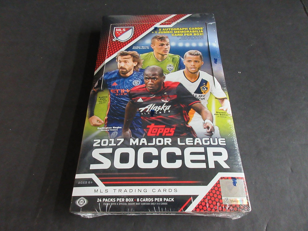 2017 Topps MLS Soccer Box (Hobby) (24/8)