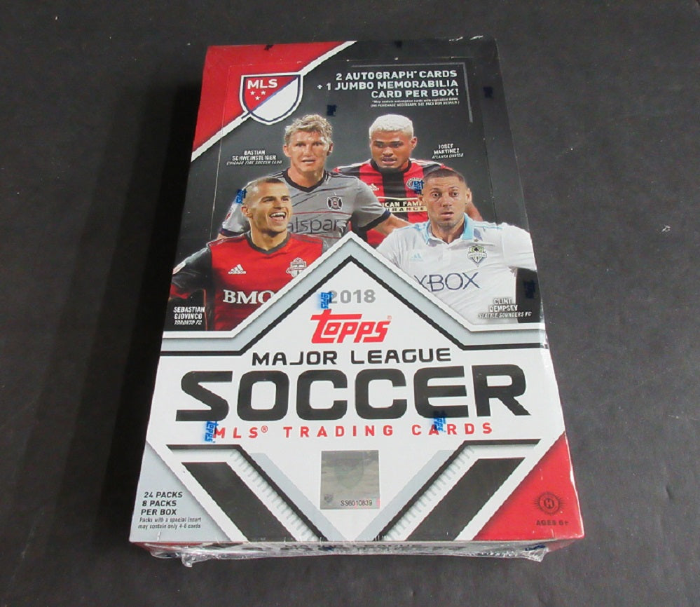 2018 Topps MLS Soccer Box (Hobby) (24/8)