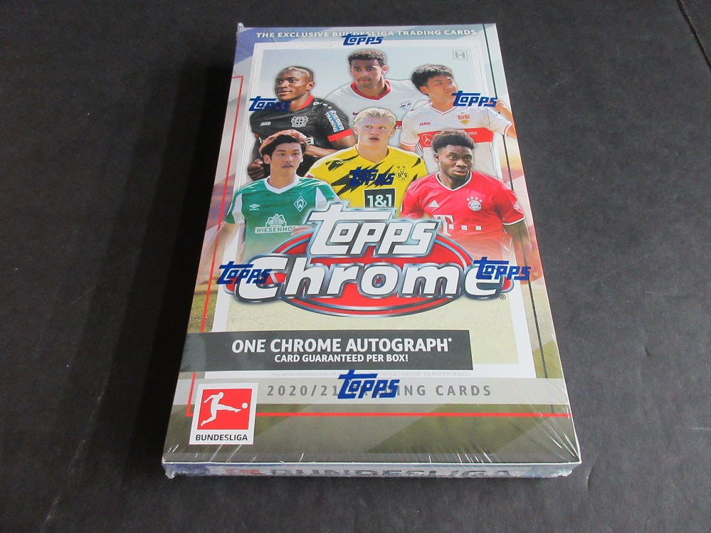 2020/21 Topps Chrome Bundesliga Soccer Box (Hobby) (18/4)