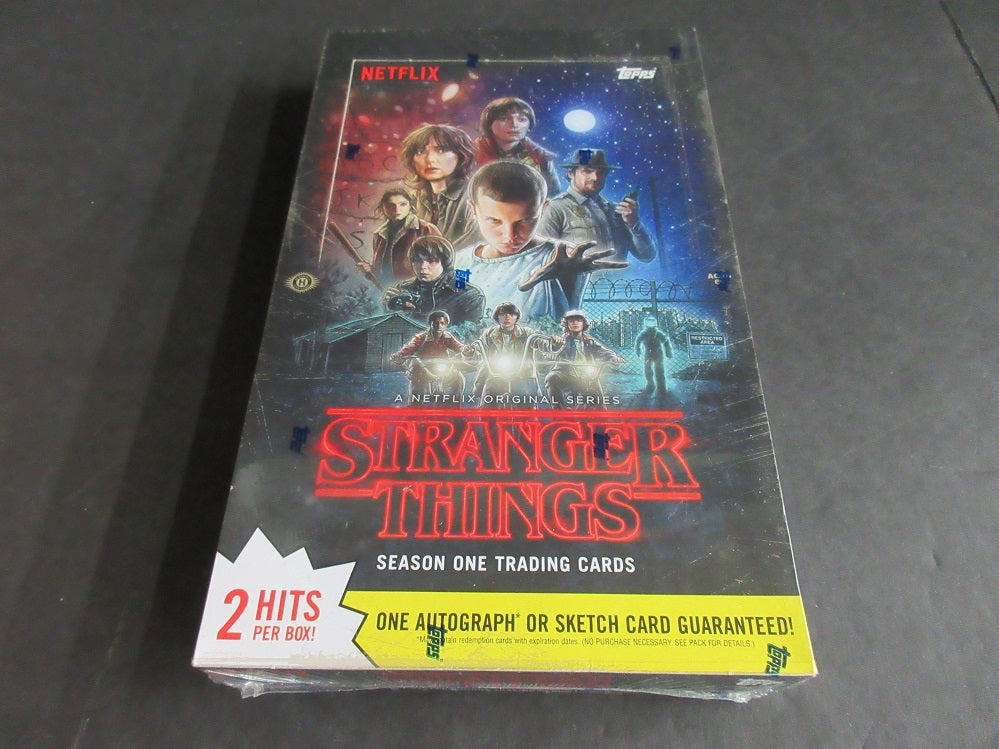 2018 Topps Stranger Things Season 1 Box (Hobby) (24/7)
