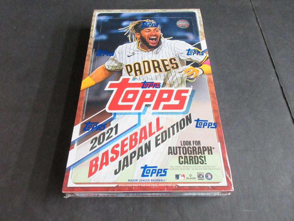 2021 Topps Baseball Box (Japan Edition) (24/10) – Baseball Card Exchange