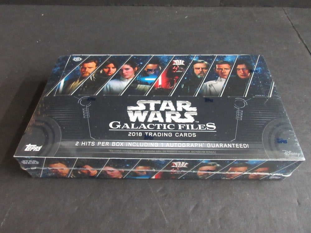 2018 Topps Star Wars Galactic Files Box (Hobby) (24/8)