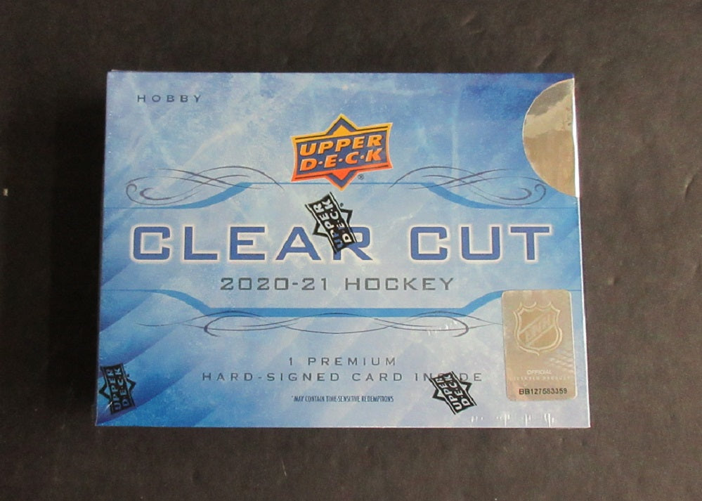 2020/21 Upper Deck Clear Cut Hockey Box (Hobby) (1)