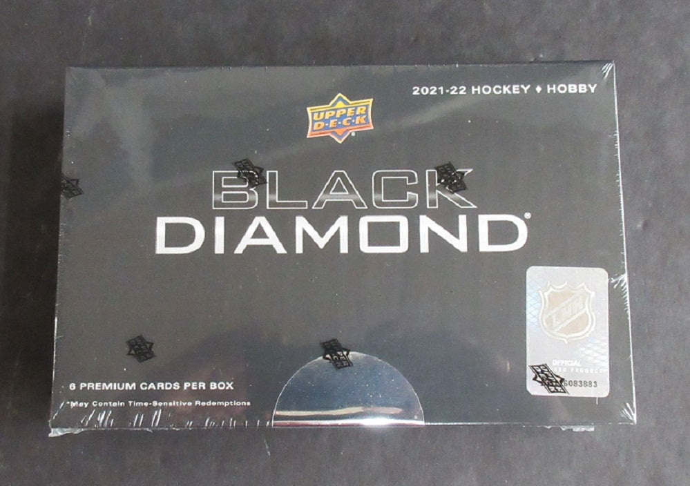 2021/22 Upper Deck Black Diamond Hockey Box (Hobby) (6)