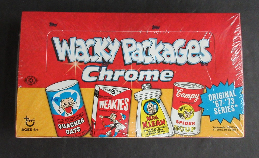 2014 Topps Chrome Wacky Packages Box (Hobby) (24/4)
