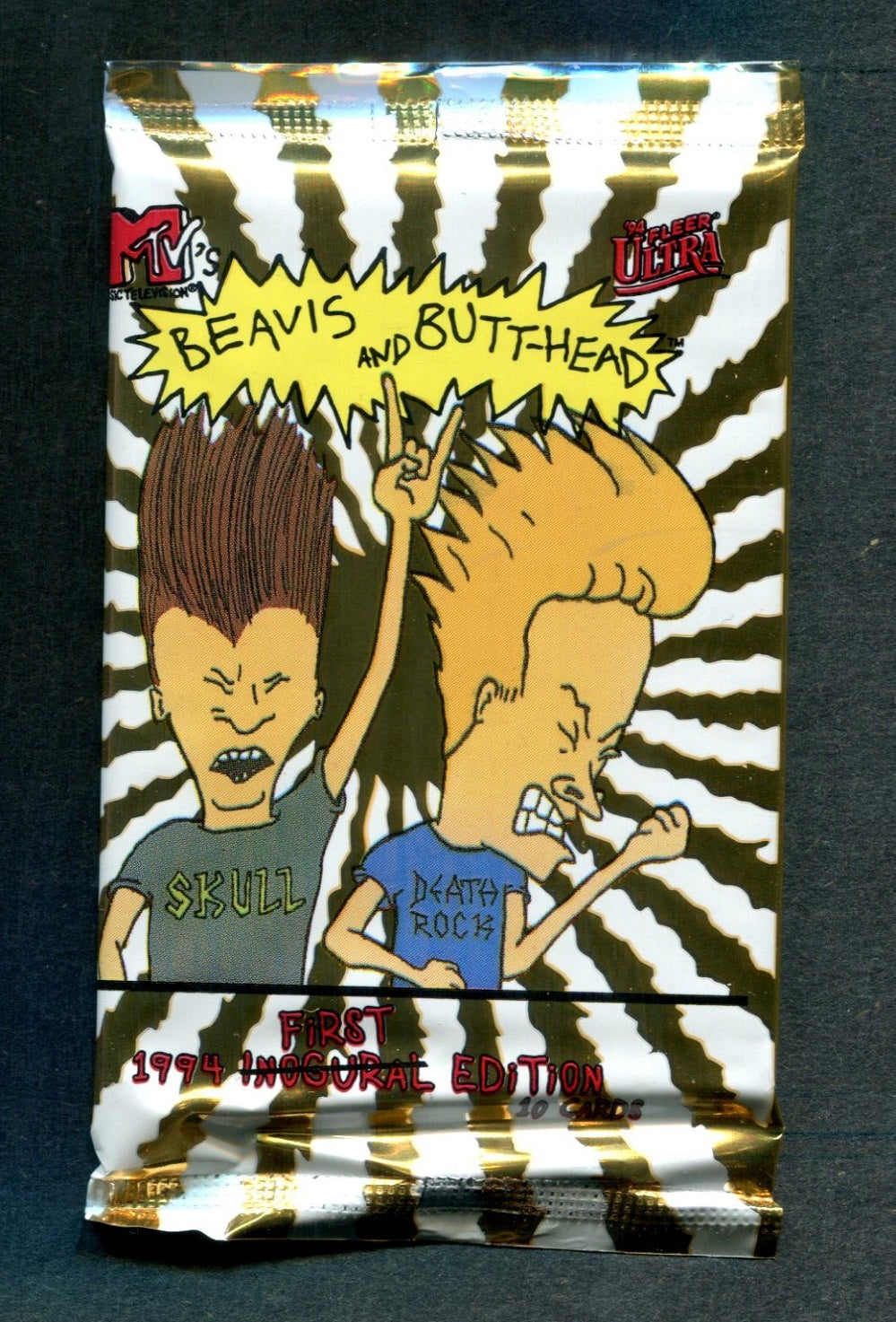 1994 Fleer Ultra Beavis and Butt-head Unopened Pack