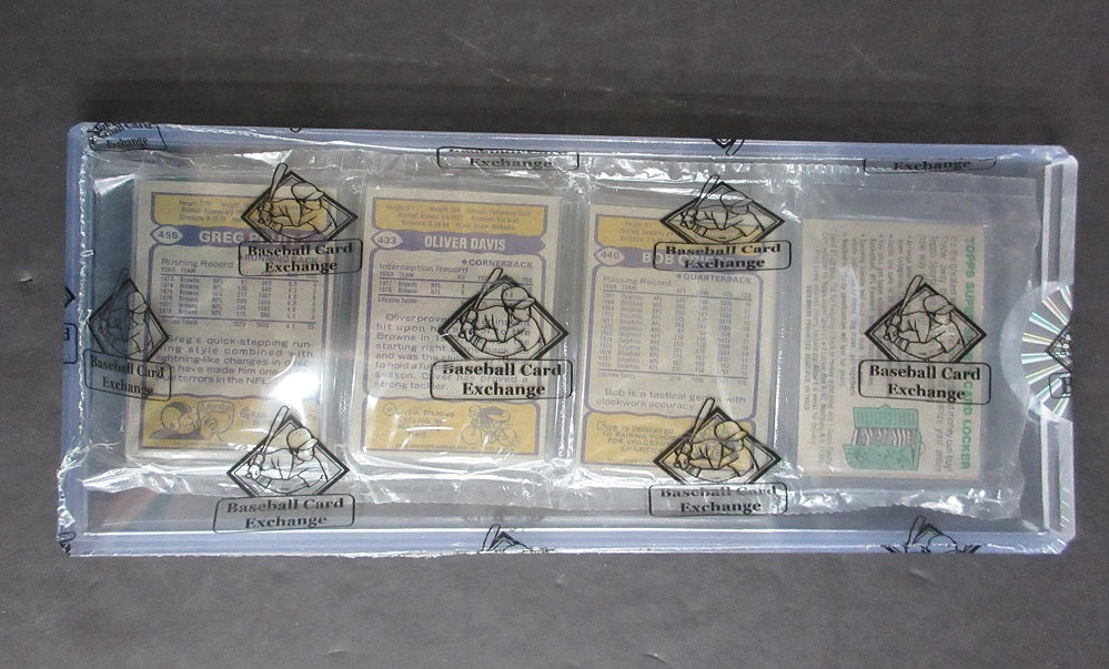 1979 Topps Football Unopened Rack Pack (BBCE) (Griese Back)