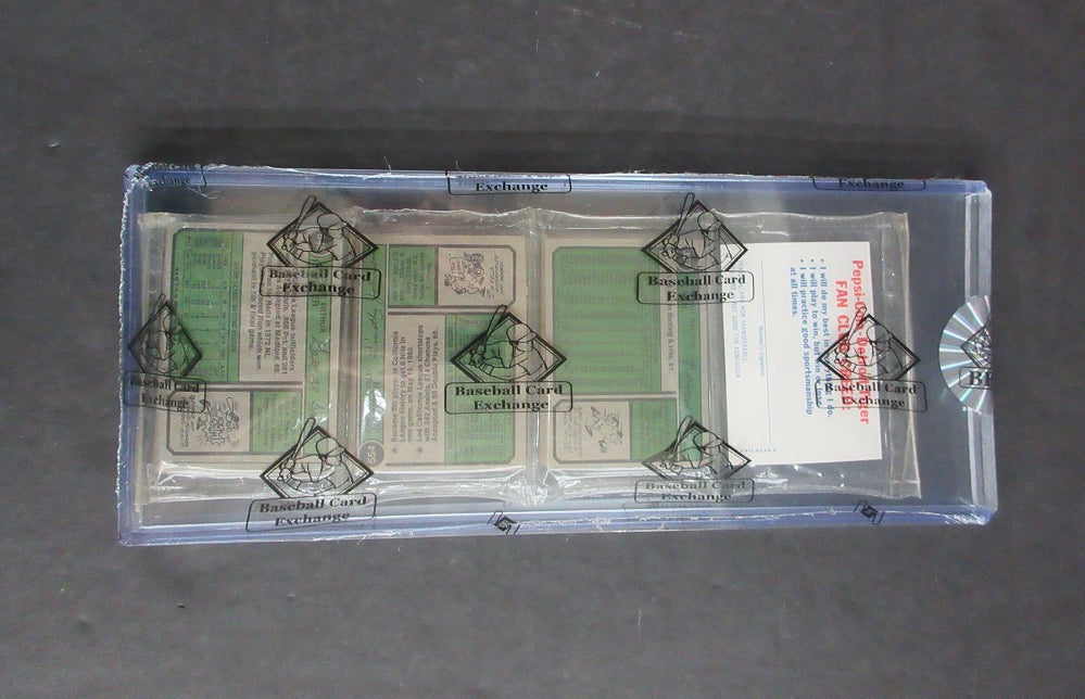 1974 Topps Baseball Unopened Rack Pack (BBCE) (Tigers Header)