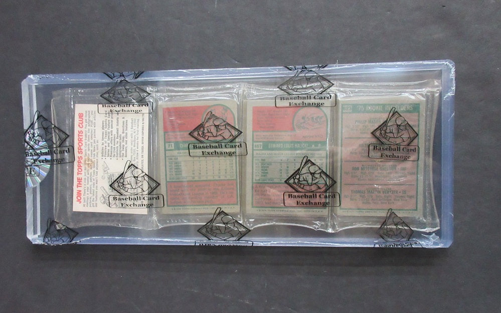 1975 Topps Baseball Unopened Rack Pack (BBCE) (Hernandez Back)