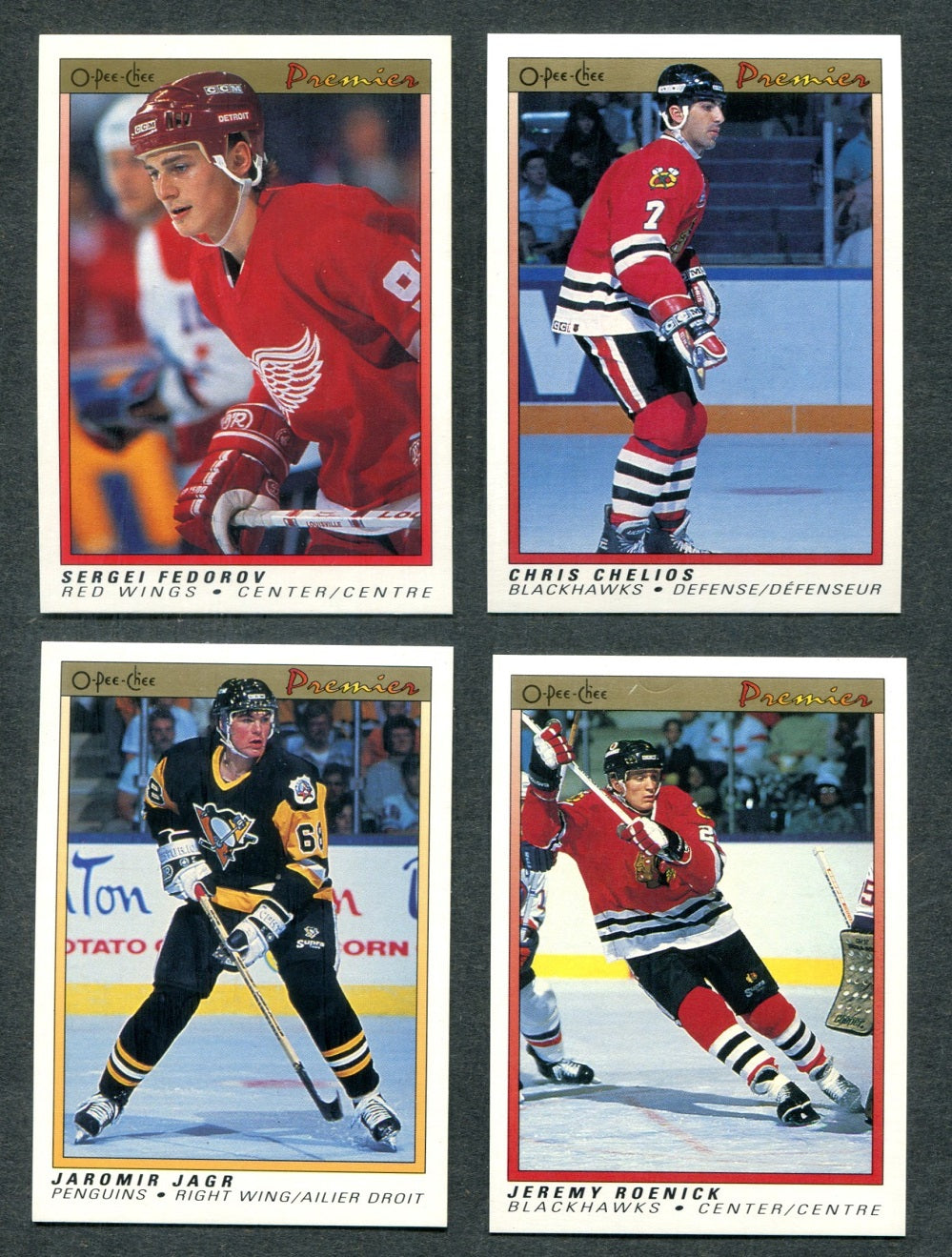 1990/91 OPC O-Pee-Chee Premier Hockey Complete Set NM/MT MT (132) (23-215)
