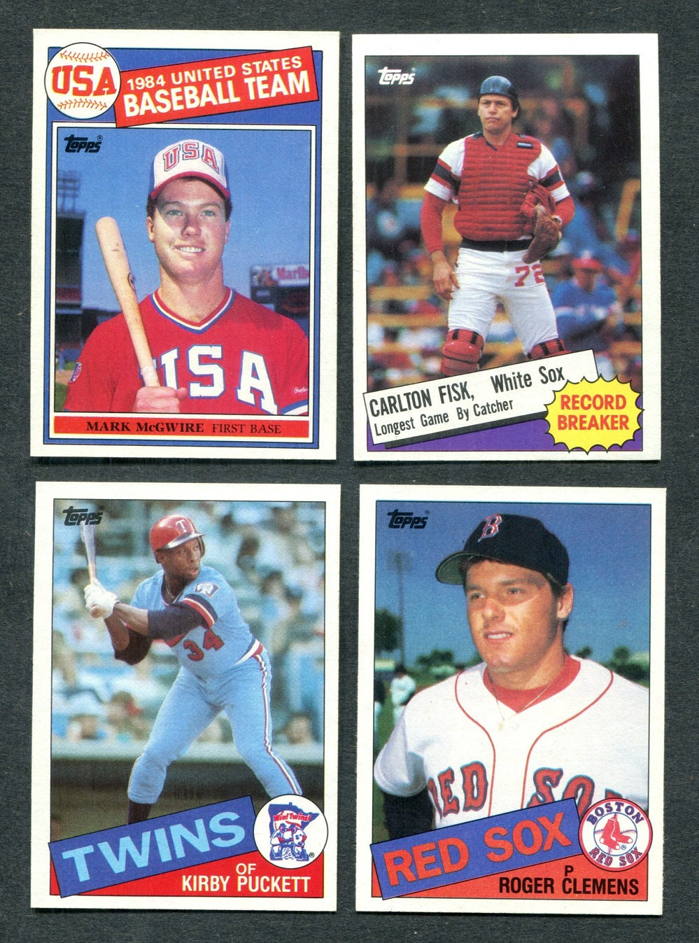 1985 Topps Baseball Complete Set NM NM/MT (792) (23-205)