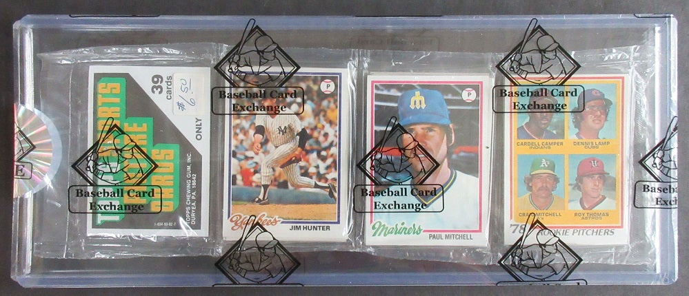 1978 Topps Baseball Unopened Rack Pack (Morris Back) (BBCE)