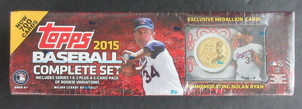2015 Topps Baseball Factory Set (Nolan Ryan Medallion)