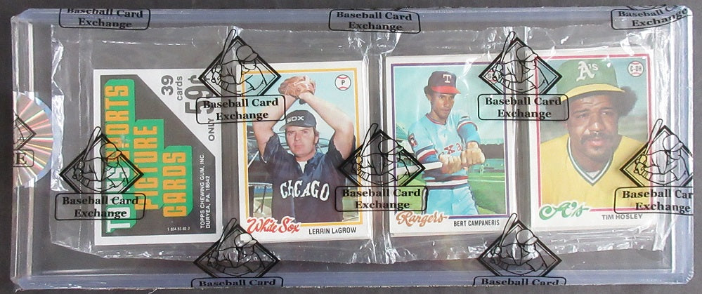 1978 Topps Baseball Unopened Rack Pack (BBCE)