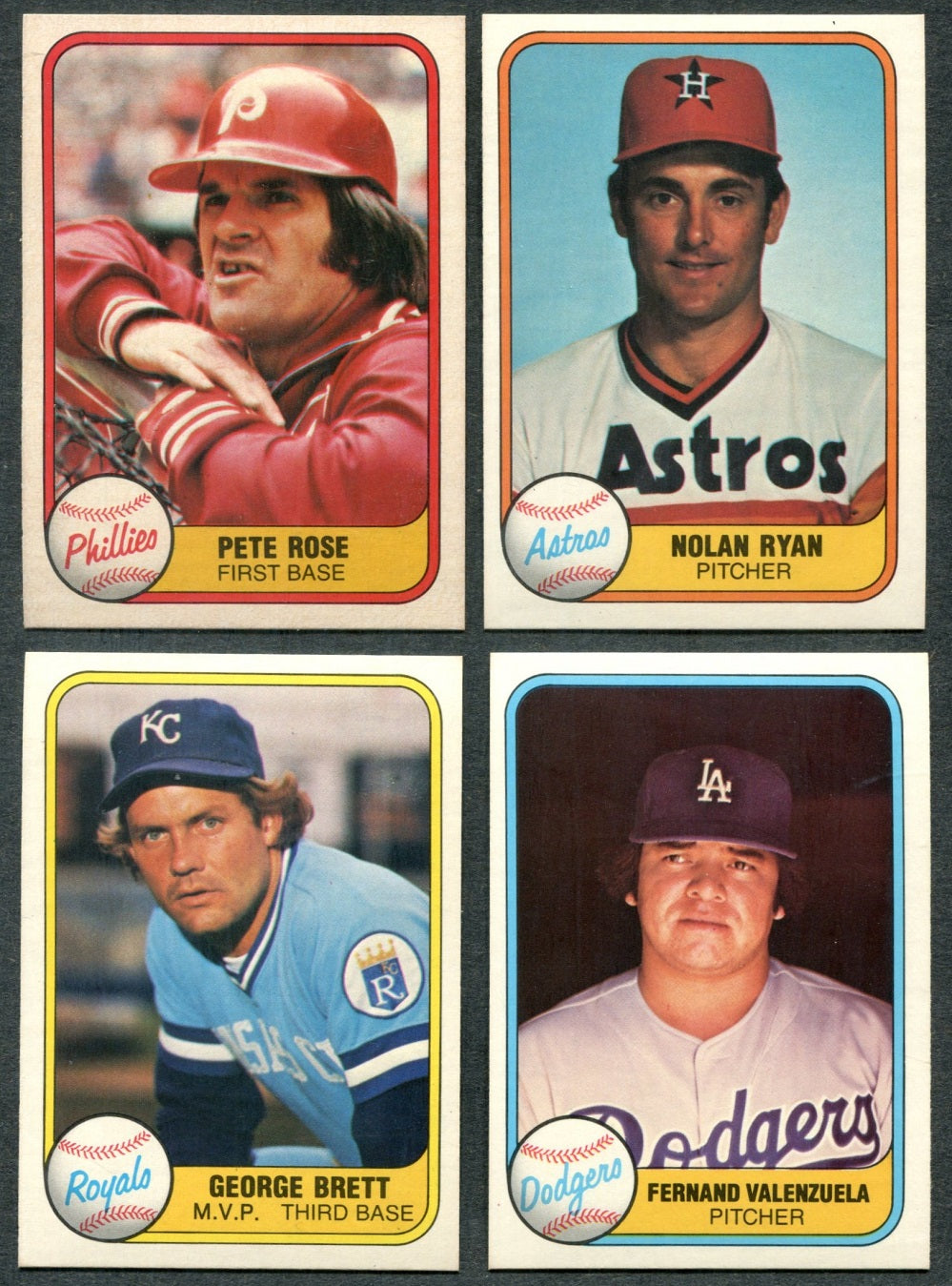 1981 Fleer Baseball Complete Set NM NM/MT (660) (23-243)