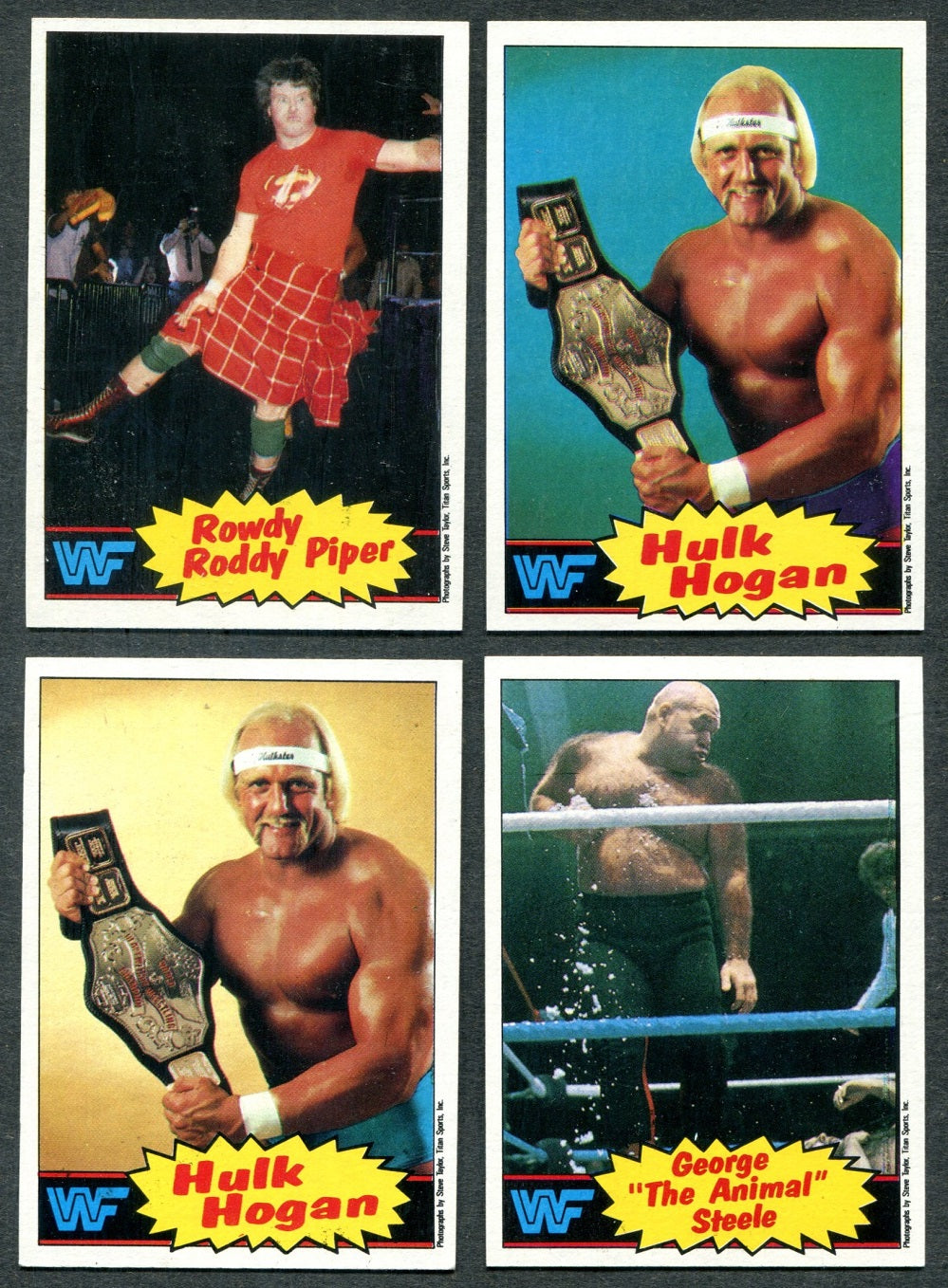 1985 Topps WWF Pro Wrestling Stars Complete Set (66) EX/MT NM (Set #3)