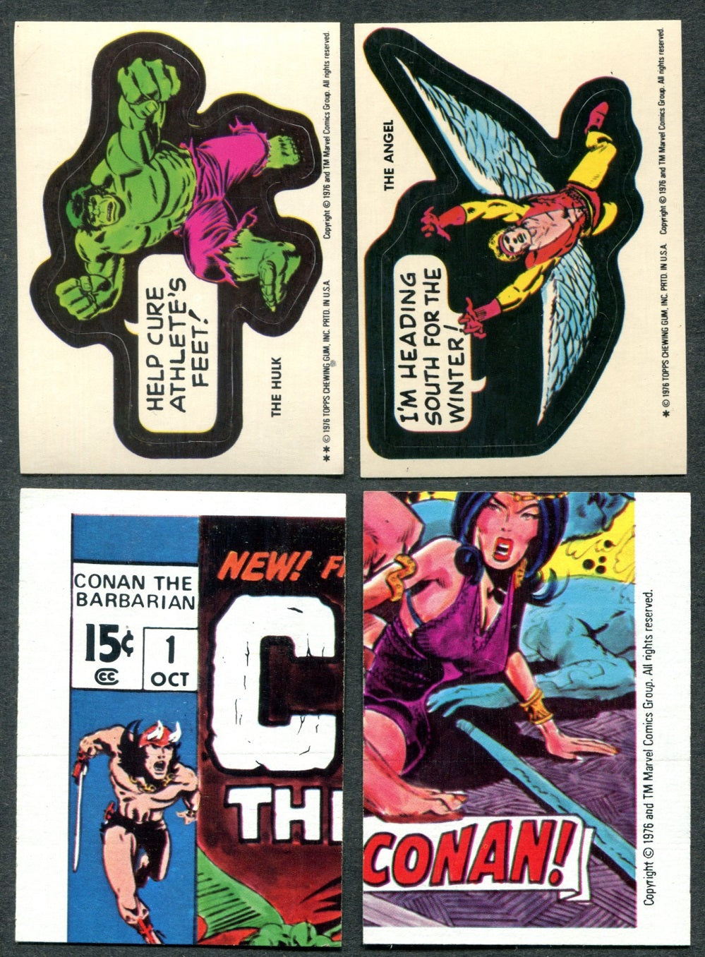 1976 Topps Marvel Superheroes Complete Set (w/ checklists) (40/9) (Set #2) NM NM+