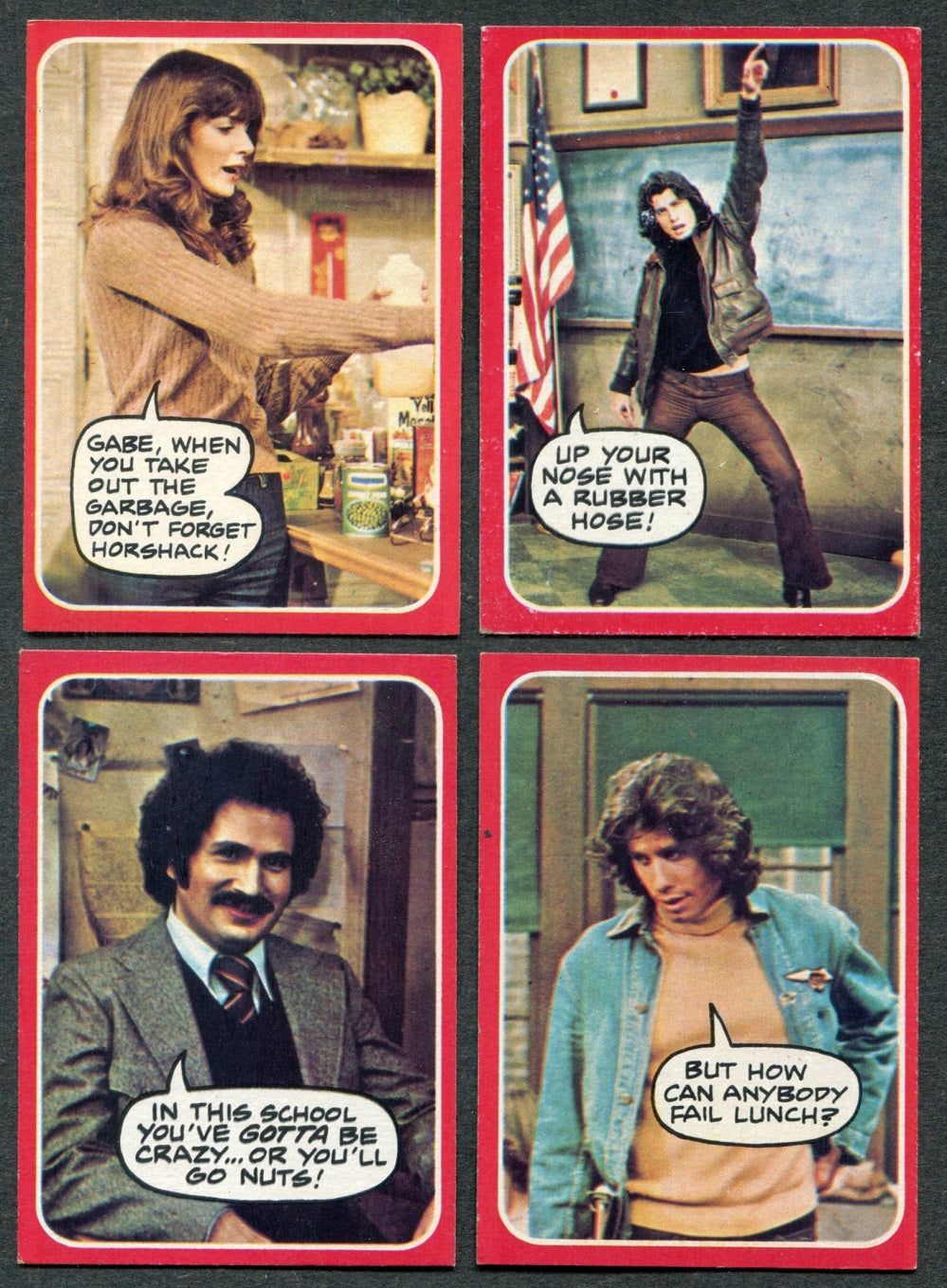 1976 Topps Welcome Back Kotter Complete Set (53) EX EX/MT