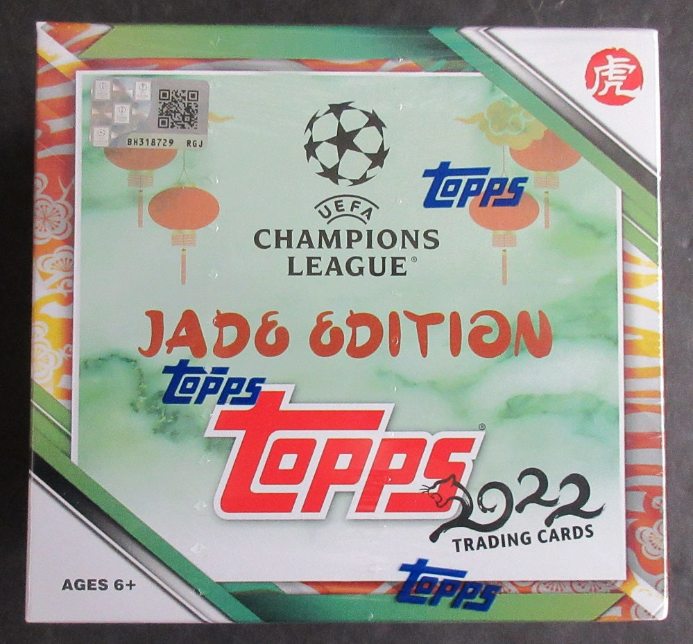 2021/22 Topps UEFA Champions League Soccer Box (Jade Edition) (Hobby) (8/8)